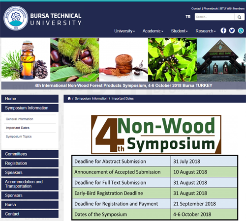 events, Turkey, forest, Bursa, non wood forest products, sustainability, industrial ecology, green production, green chemistry 